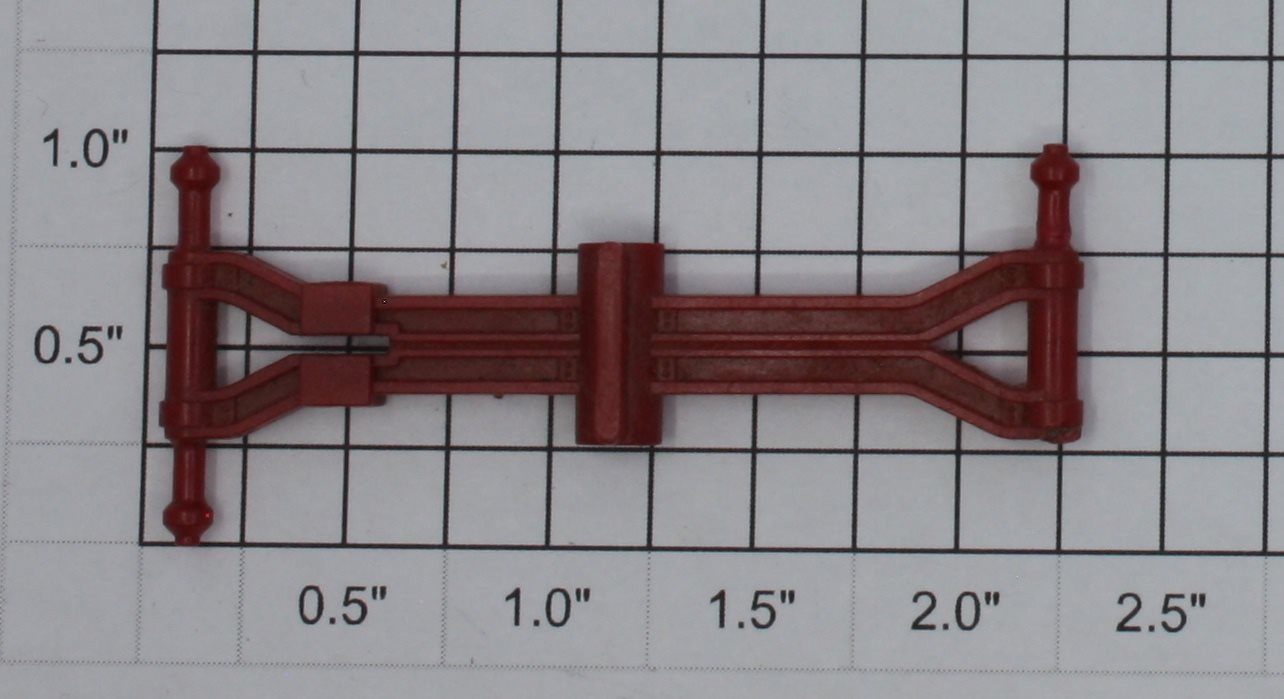 Lionel 65-8 Red Handcar Pump Handle - Some Damage
