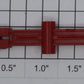 Lionel 65-8 Red Handcar Pump Handle - Some Damage