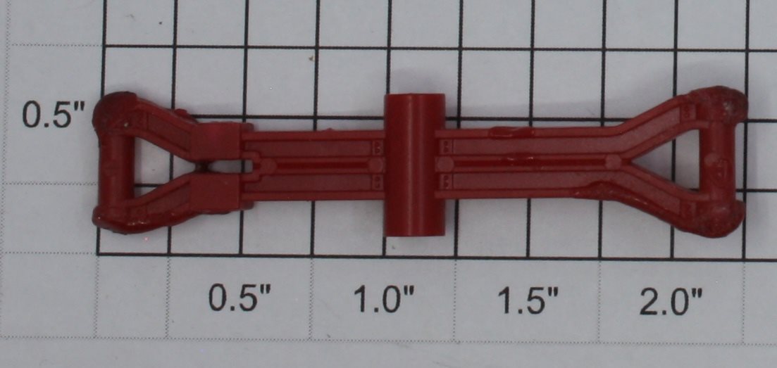 Lionel 65-8 Red Handcar Pump Handle - Some Damage