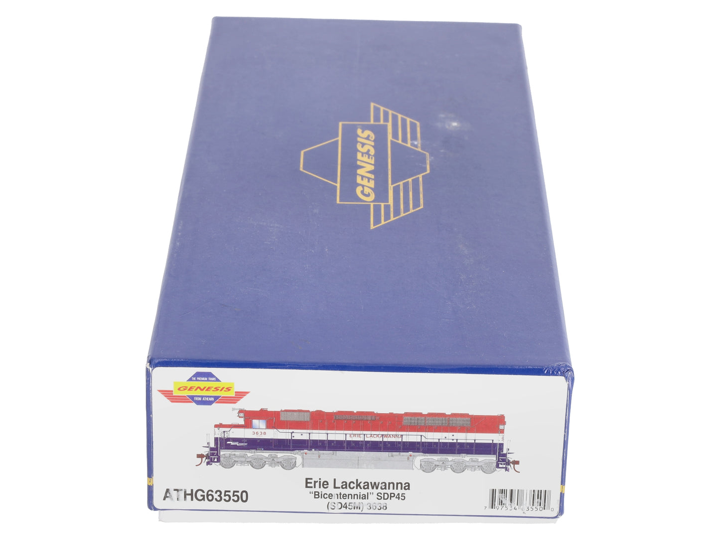 Athearn G63550 HO Erie Lackawanna Diesel Locomotive #3638