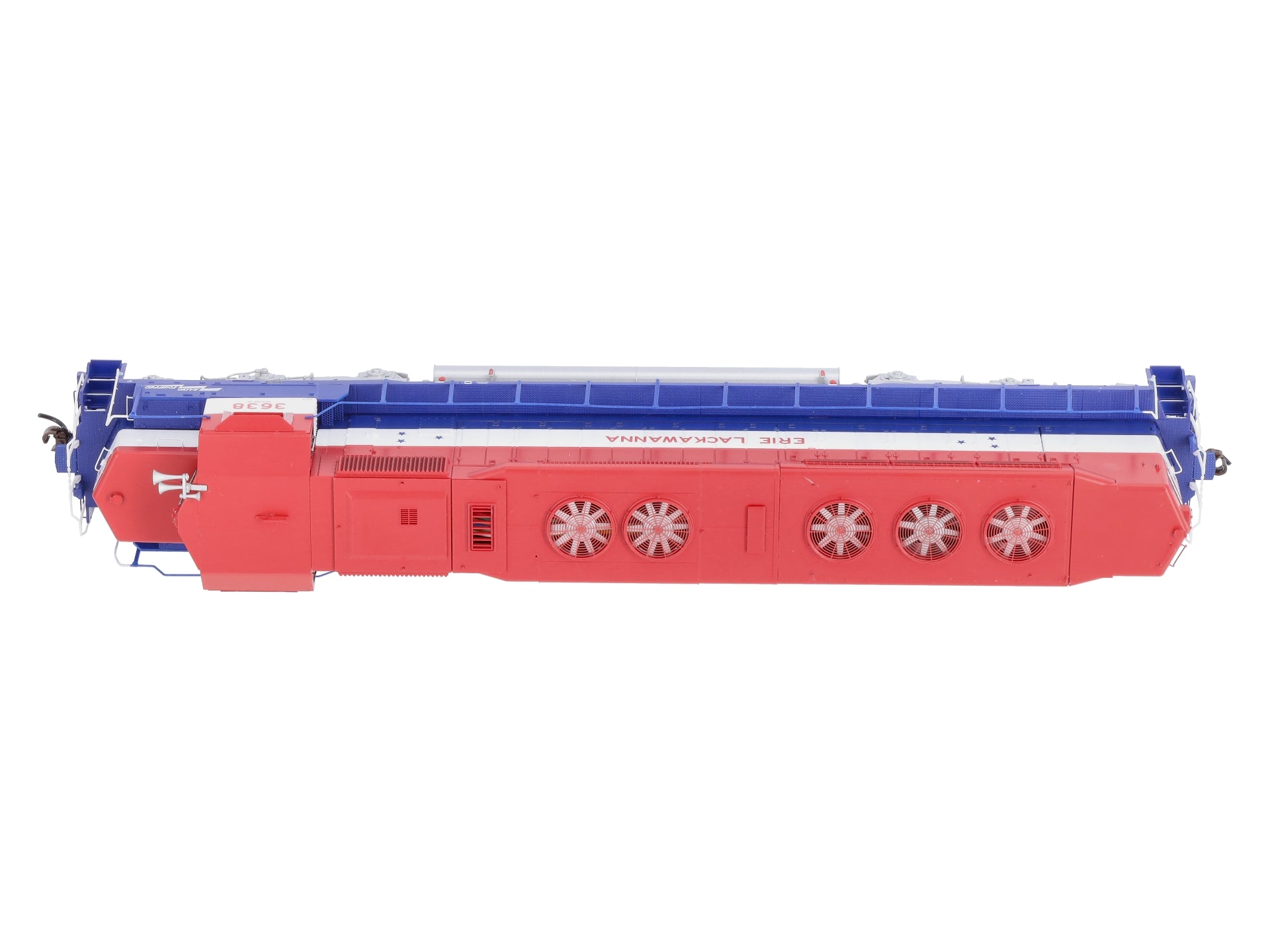 テトりん Athearn G63550 HO Erie Lackawanna Diesel Locomotive #3638 – Trainz