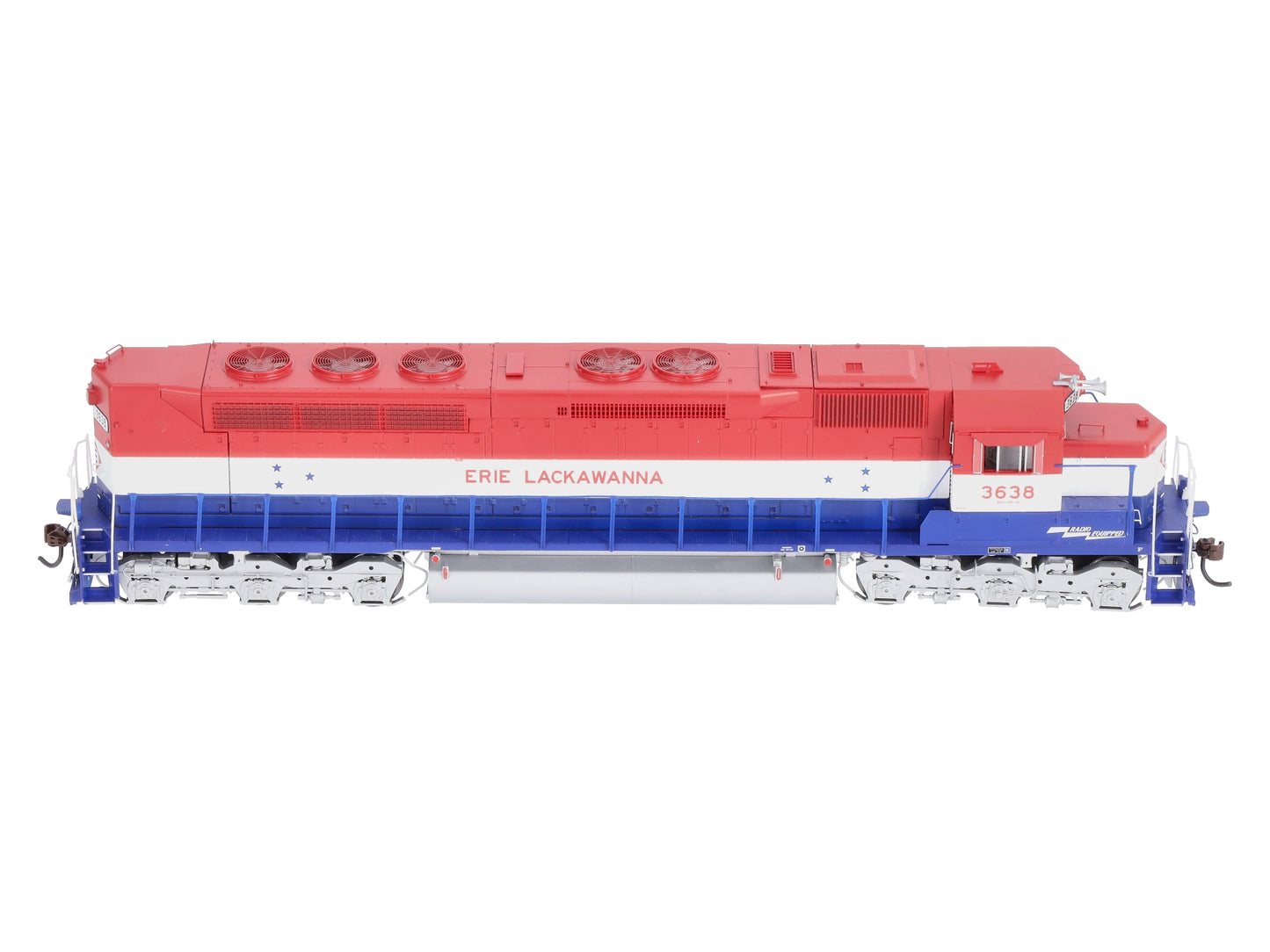 Athearn G63550 HO Erie Lackawanna Diesel Locomotive #3638