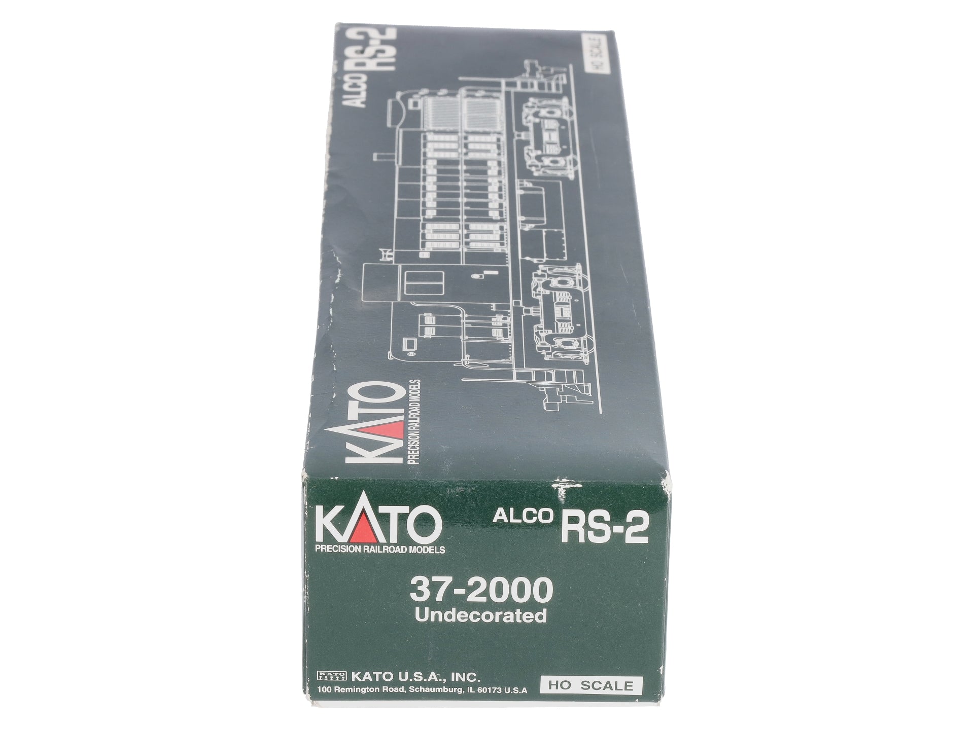 Kato 37-2000 HO Scale Undecorated Diesel Locomotive LN/Box