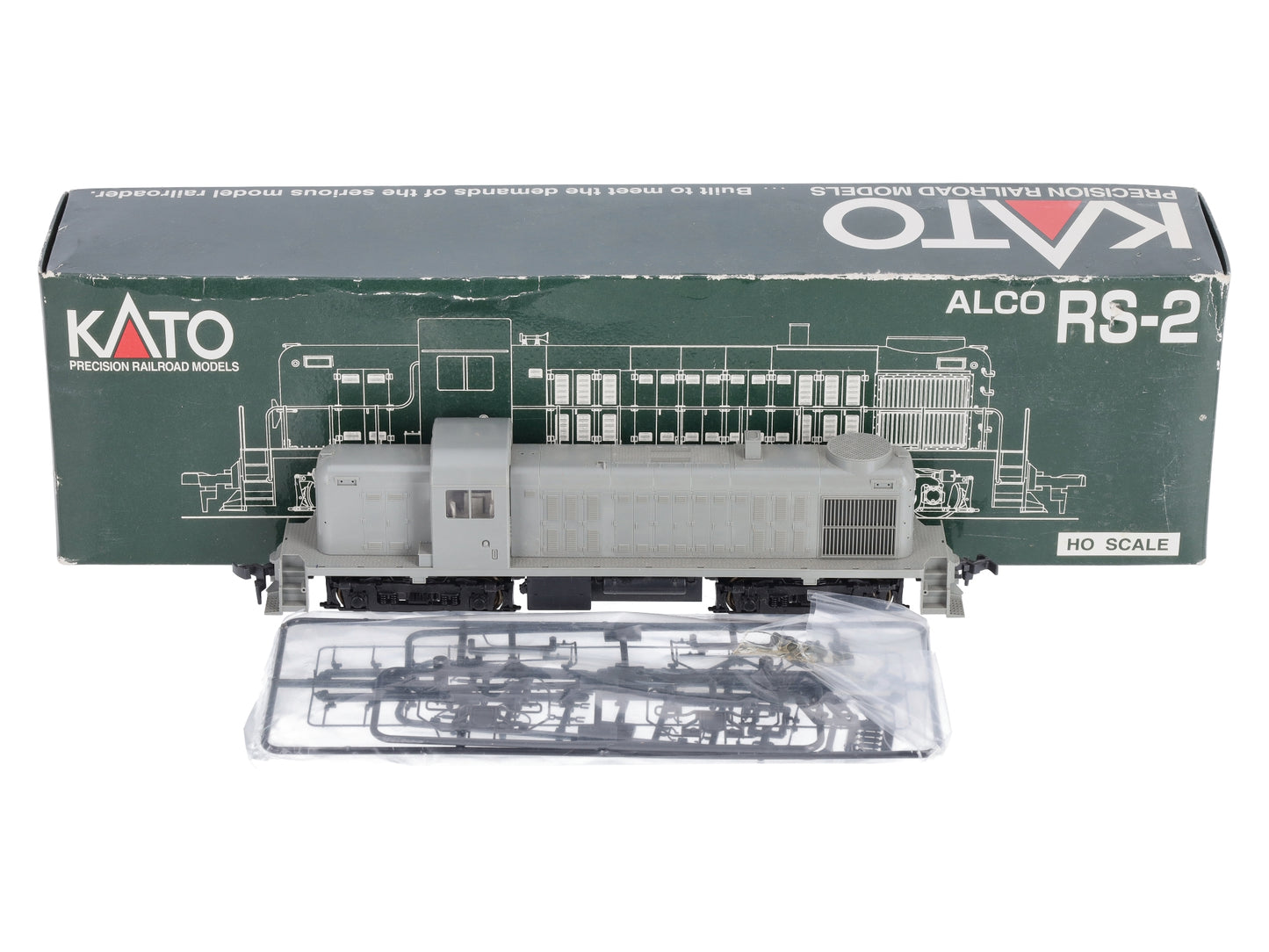 Kato 37-2000 HO Scale Undecorated Diesel Locomotive LN/Box
