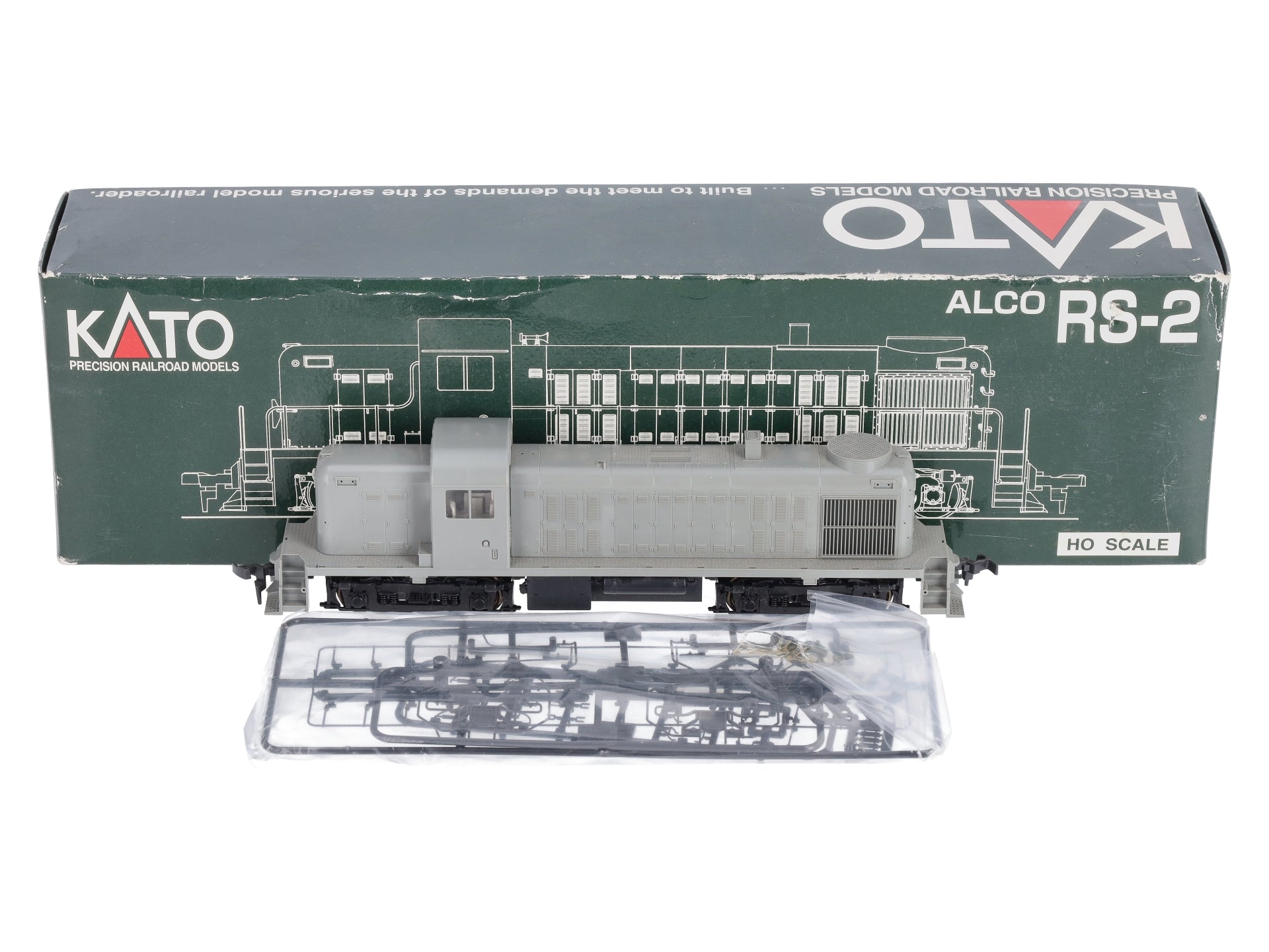Kato 37-2000 HO Scale Undecorated Diesel Locomotive LN/Box
