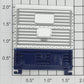 Lionel 9420-12 B&O Sentinel Silver and Dark Blue 5-Panel Boxcar Door with Guides