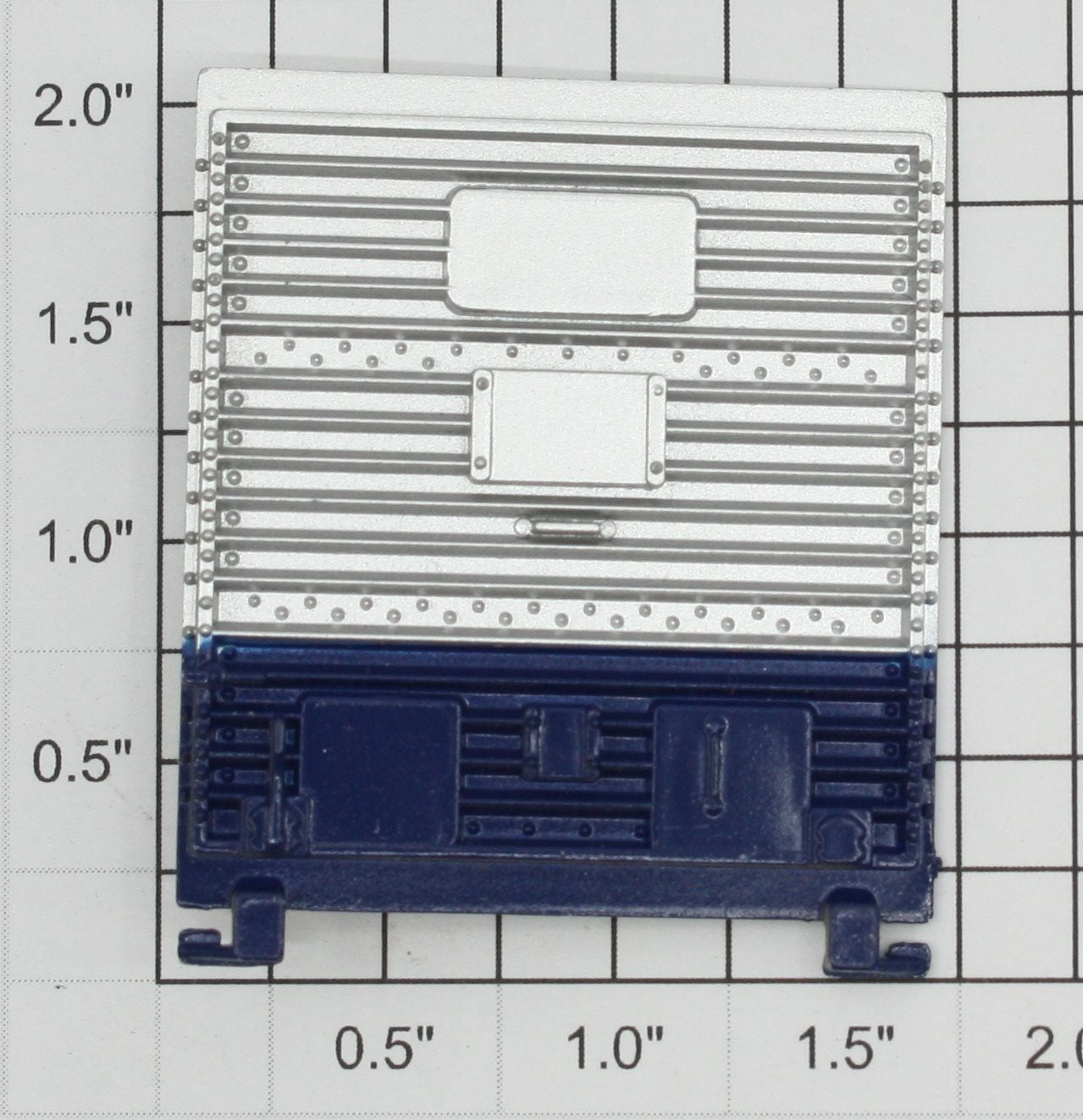 Lionel 9420-12 B&O Sentinel Silver and Dark Blue 5-Panel Boxcar Door with Guides