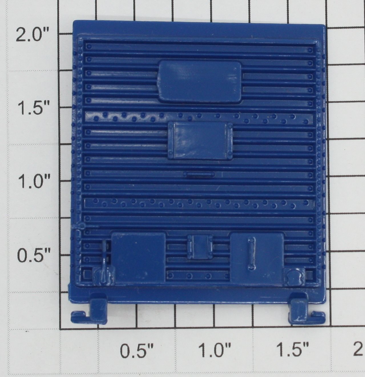 Lionel 9752-12 L&N Glossy Blue 5-Panel Boxcar Door with Door Guides