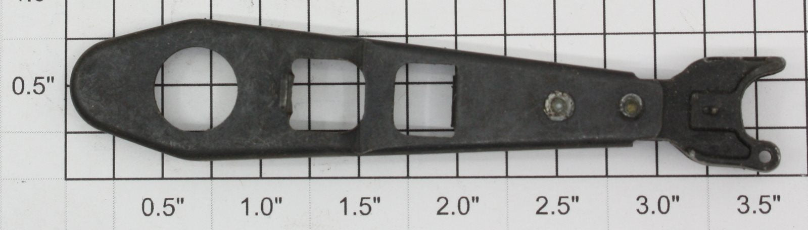 Lionel 490-7 Coupler Truck Drawbar Assembly Missing Knuckle-Incomplete