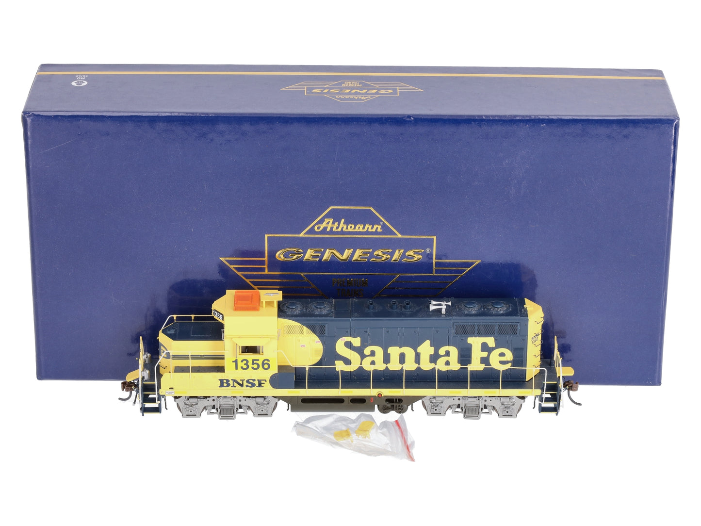 Athearn G65141 HO BNSF GP7u Diesel Locomotive with DCC & Sound #1356