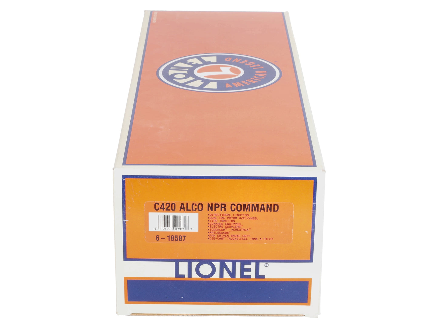 Lionel 6-18587 O Nickel Plate C-420 Diesel Locomotive w/TMCC & RailSounds #577 EX/Box