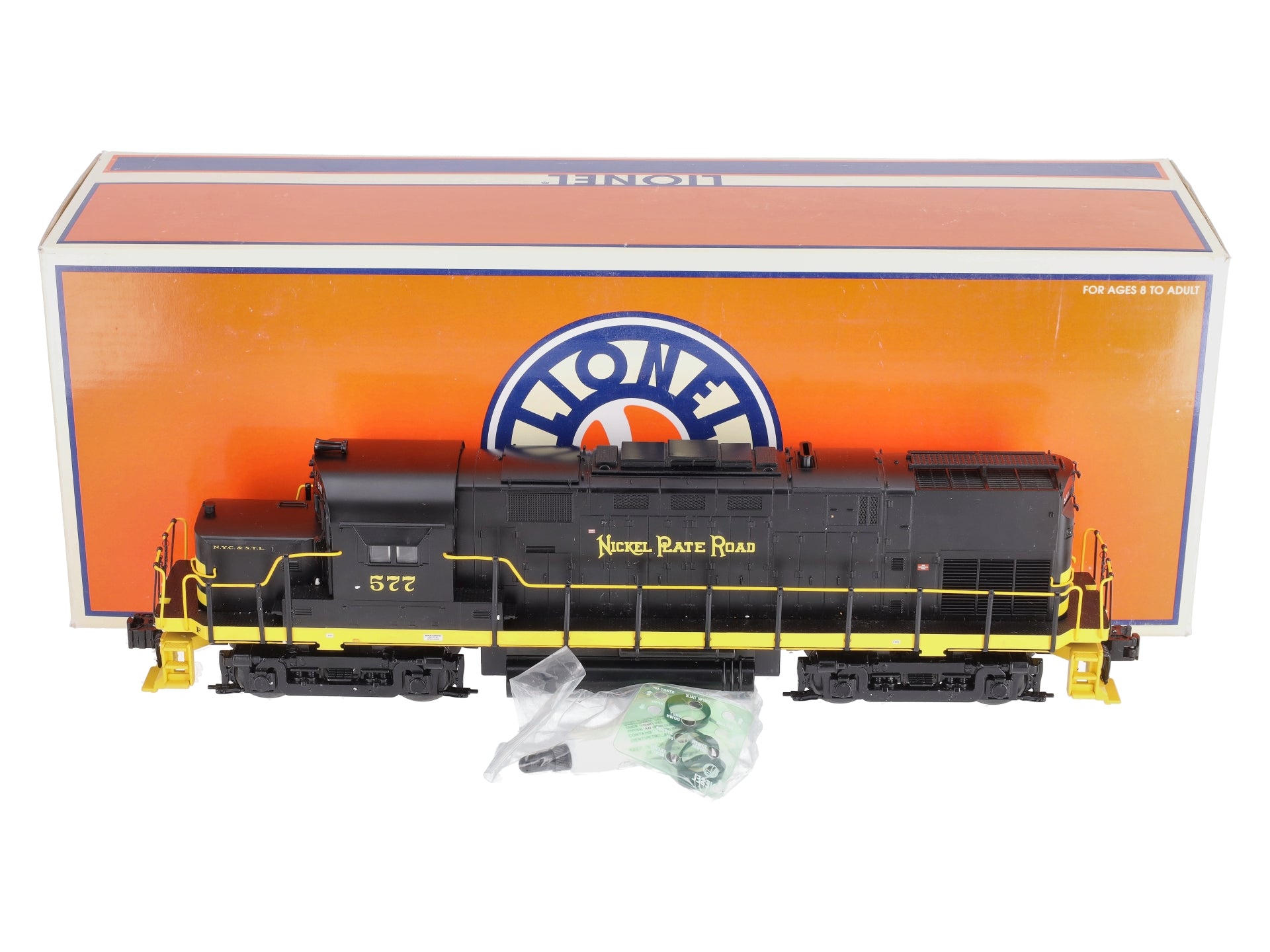 Lionel 6-18587 O Nickel Plate C-420 Diesel Locomotive w/TMCC & RailSounds #577 EX/Box