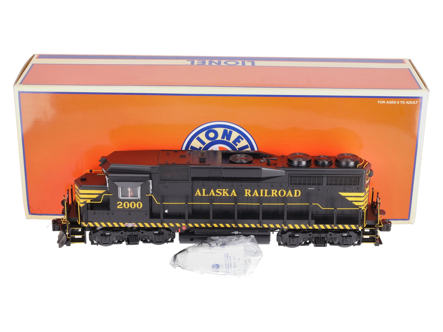 Lionel 6-28839 O Gauge Alaska GP30 Diesel Locomotive #2000 w/TMCC NIB
