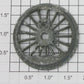 Lionel 700E-8  Flanged Spoked Drive Wheel