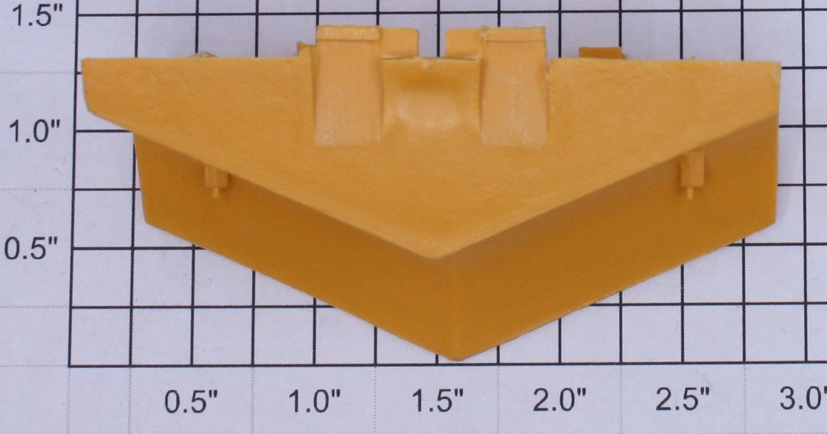 Lionel 53-10 Yellow Plastic Snowplow