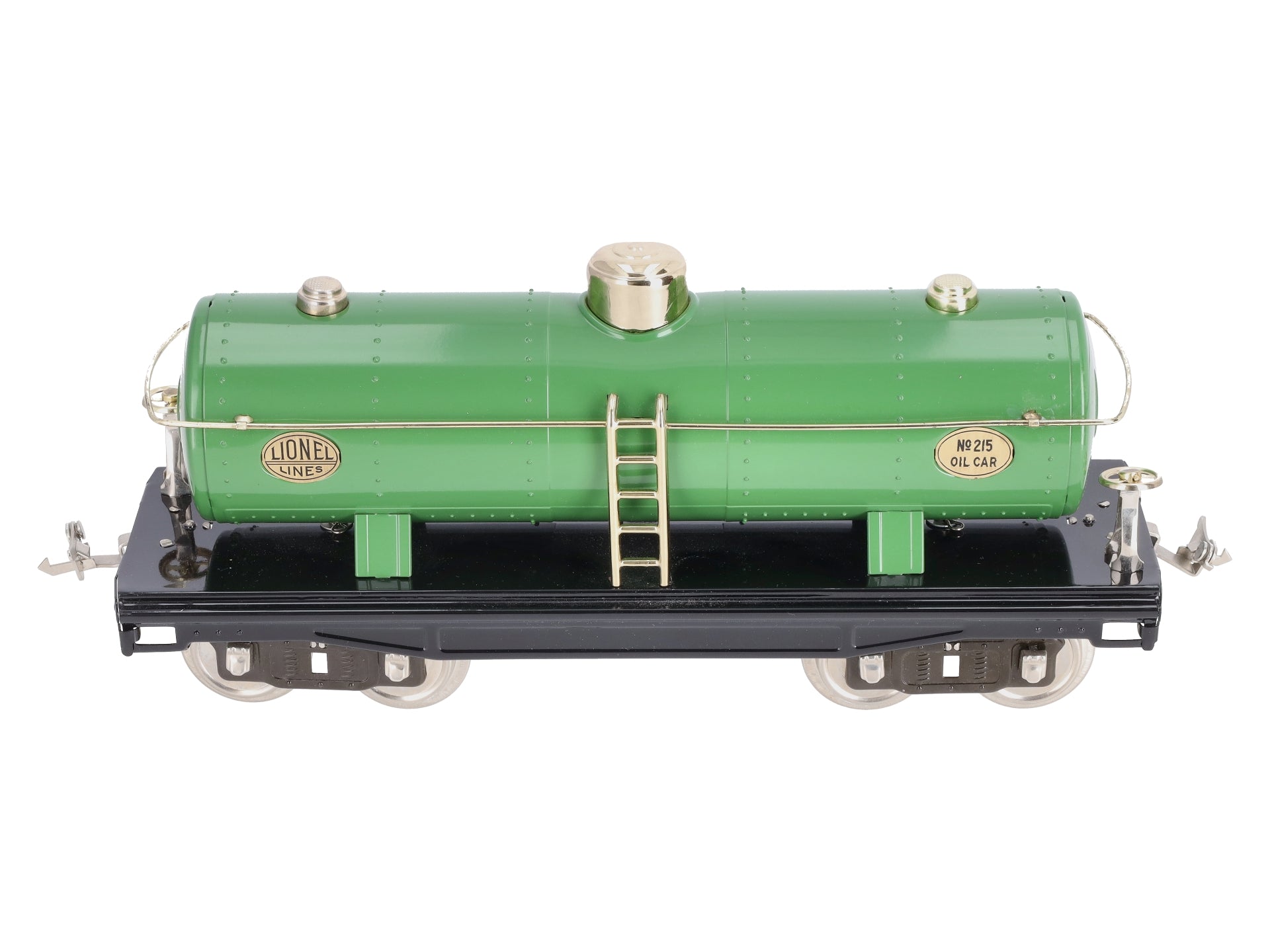 MTH 11-30010 Lionel Corporation Tinplate Green/Brass Oil Car #215