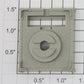 Lionel 6625-35 O Gauge Gray Searchlight Base
