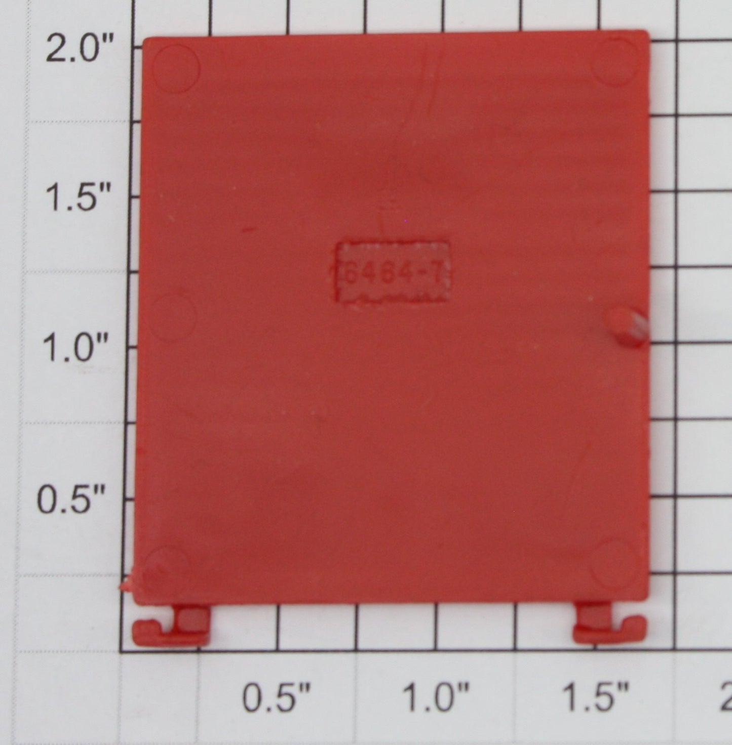 Lionel 9700-12 Red 5-Panel Boxcar Door with Door Guides