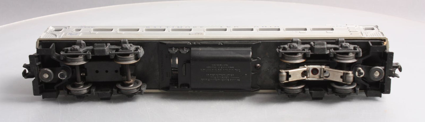 Lionel 2559 Vintage O Baltimore & Ohio RDC Non-Powered Passenger Car