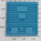 Lionel 6464-1965 Light Blue Multi-Panel Door "Train Collectors Association"