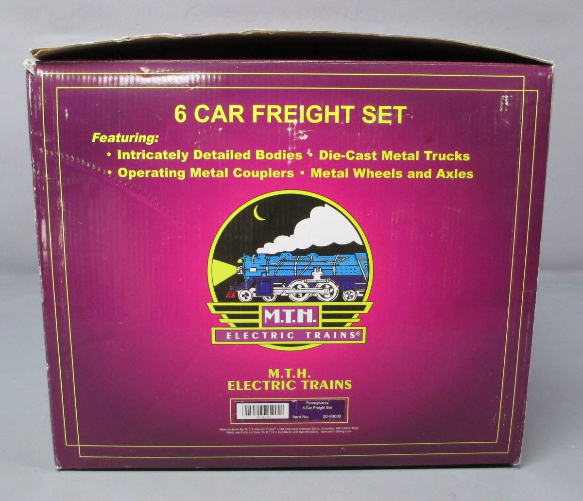 MTH 20-90003 O Pennsylvania Premier Freight Car Set (Set of 6) NIB