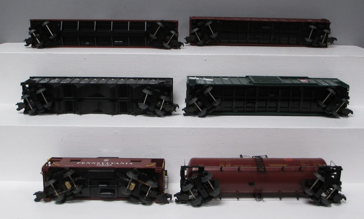 MTH 20-90003 O Pennsylvania Premier Freight Car Set (Set of 6) NIB