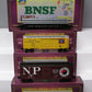 MTH 20-90007 O Burlington Northern Merger SeriesT Freight Car Set (Set of 3) MT/Box