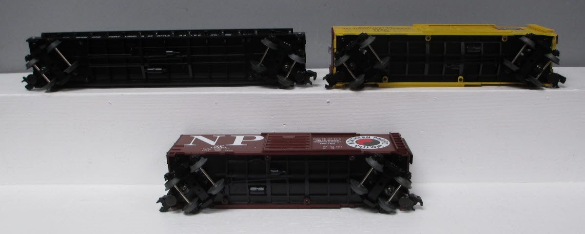 MTH 20-90007 O Burlington Northern Merger SeriesT Freight Car Set (Set of 3) MT/Box