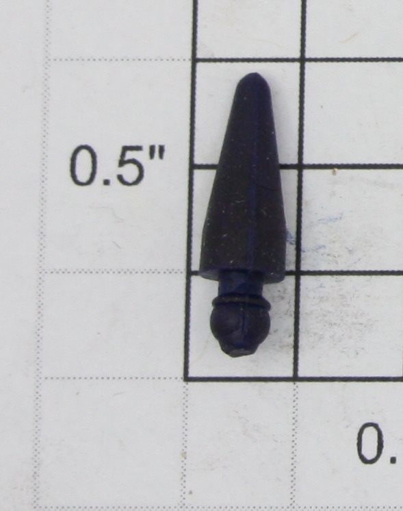 Lionel 6650-81 Dark Blue Missile Rubber Tip