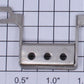 Lionel 33-5 3 Hole Side Step - Fits 33, 34, 38, 42, etc.
