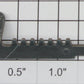 Lionel 1122-87 O27 Switch Left Hand Rack 1953 Style