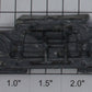 Lionel 622-41G2 Gray Plain Truck Side with Step
