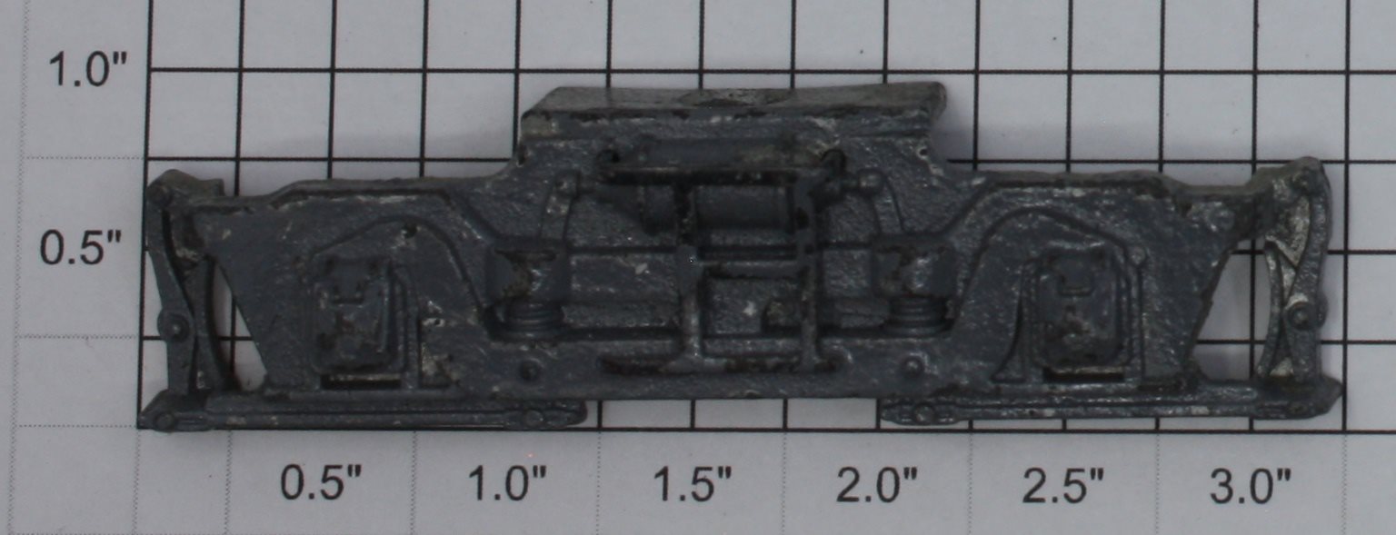 Lionel 622-41G2 Gray Plain Truck Side with Step