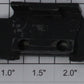 Lionel 622-41 Black Plain Side Truck Side without Step