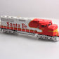 MTH 20-2180-1 O Gauge Santa Fe GP60M Diesel Engine #157 w/PS1 LN