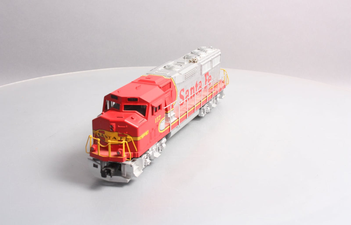 MTH 20-2180-1 O Gauge Santa Fe GP60M Diesel Engine #157 w/PS1 LN