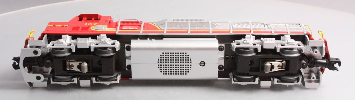 MTH 20-2180-1 O Gauge Santa Fe GP60M Diesel Engine #157 w/PS1 LN