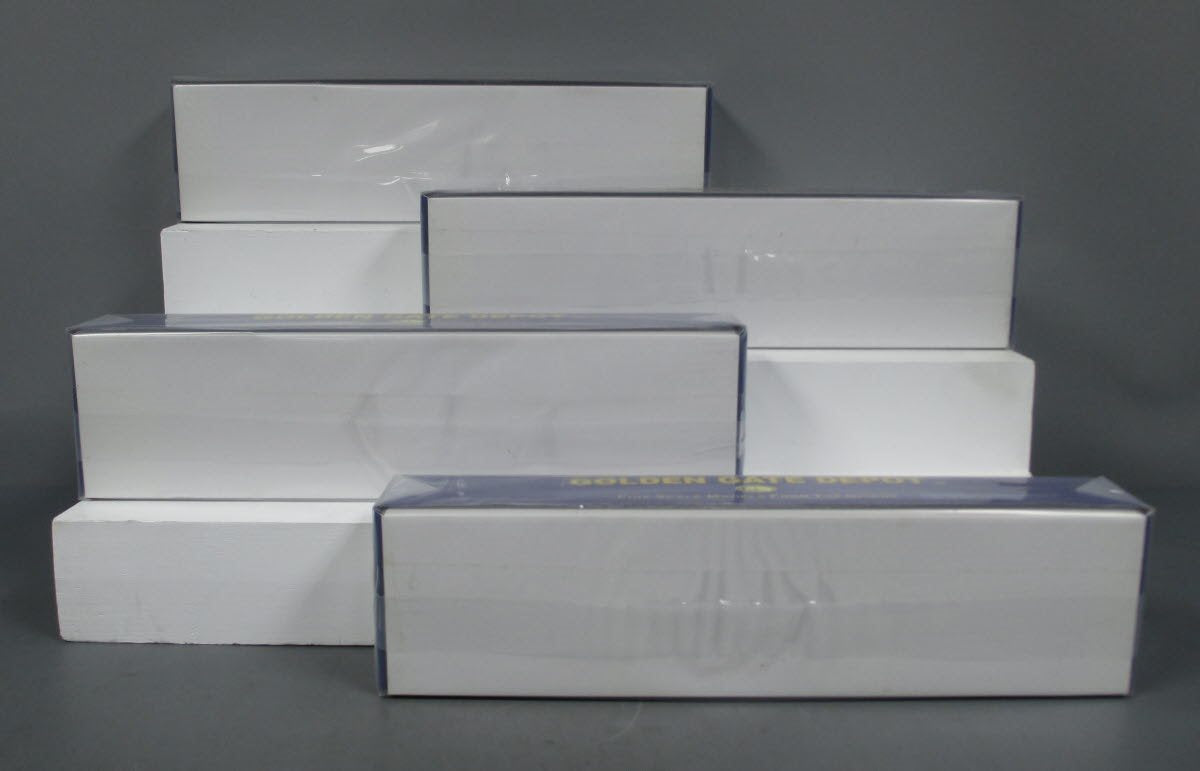 Golden Gate Depot Set 3 O PRR Congressional Aluminum Passenger 2-Rail (Set of 4) MT/Box