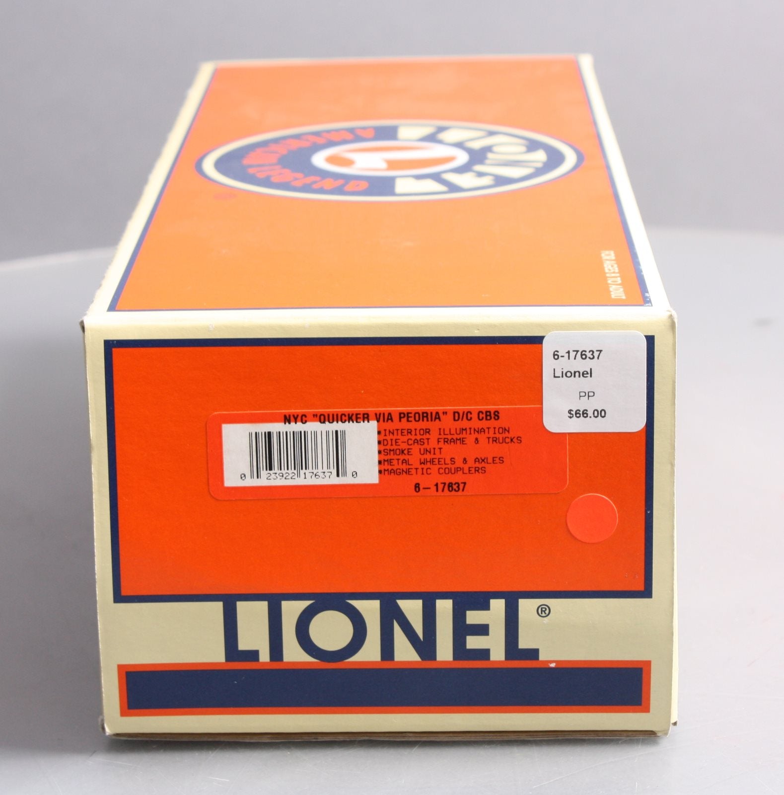 Lionel 6-17637 O Gauge NYC Caboose #21 LN/Box
