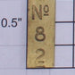 Lionel 82-30 Brass Nameplate