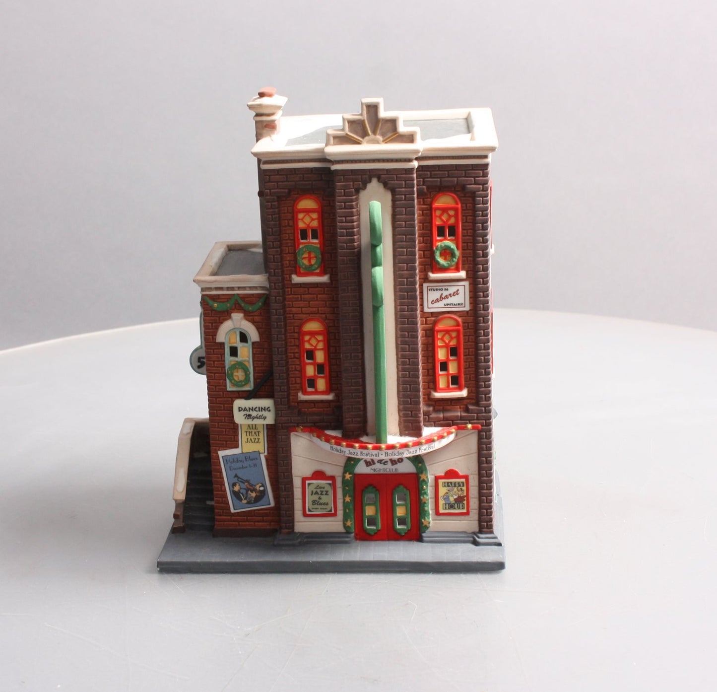 Dept 56 58884 Heritage Village " HI-DE-HO Nightclub" Porcelain Lighted Building LN/Box