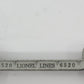 Lionel 6520-03 Car Frame with Searchlight Bracket and, Broken Brake Stand