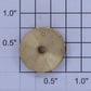 Lionel 219-47 Brass Crane Hook Pulley
