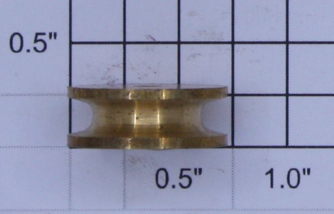 Lionel 219-47 Brass Crane Hook Pulley