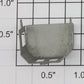 Lionel 414T-11 Unpainted Cupola for State Car