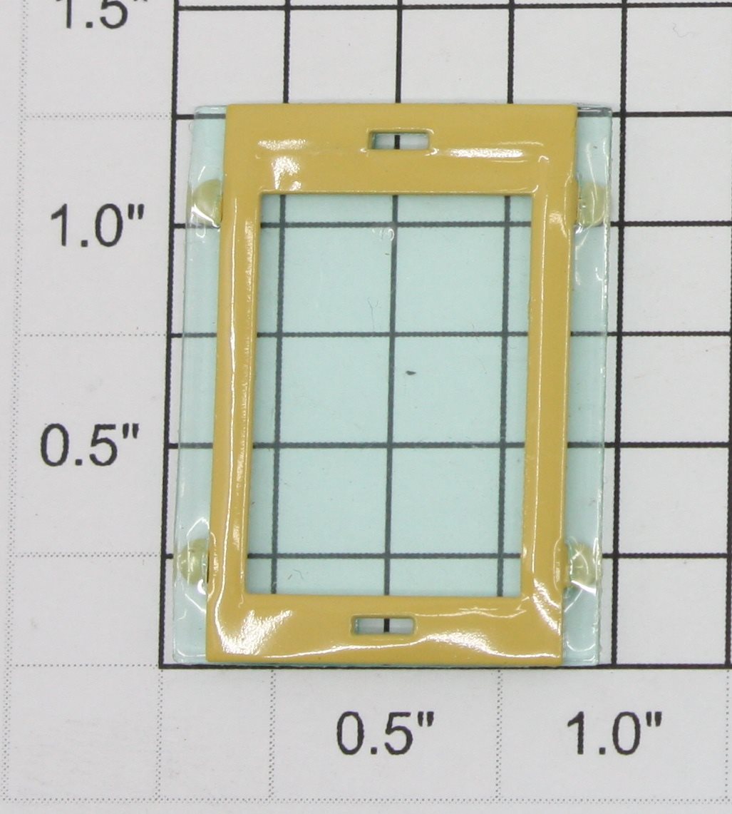 Lionel 418T-34 Yellow Window with Blue Lens