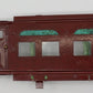 Lionel 418-207 Maroon Interior Wall with Door and Green Seats