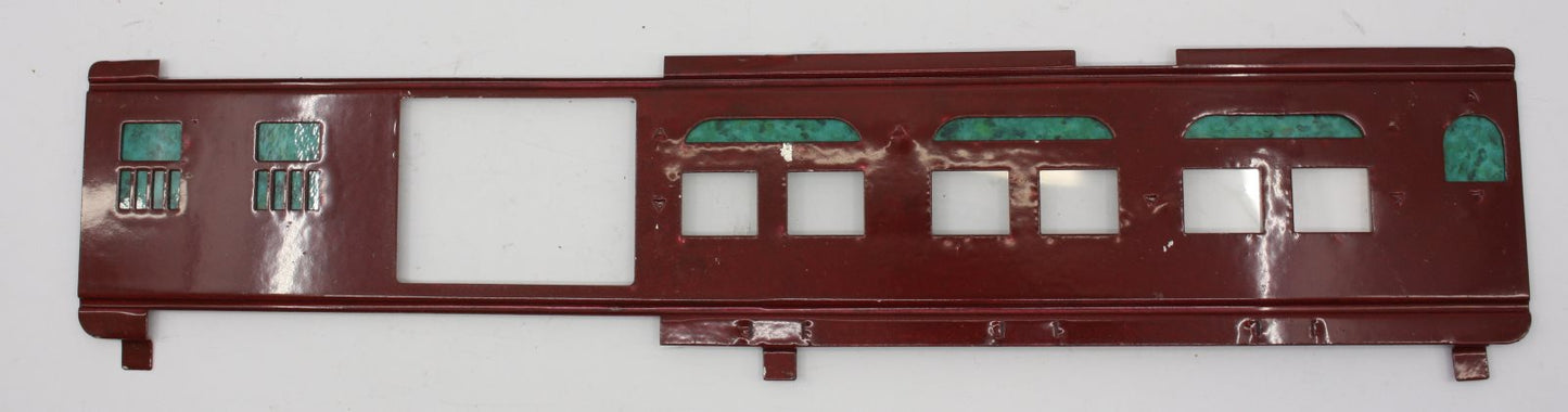 Lionel 418-207 Maroon Interior Wall with Door and Green Seats