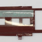 Lionel 418-207 Maroon Interior Wall with Door and Green Seats