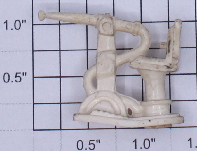 Lionel 52-7 O Gauge Fireman and Ladder Car Seat and Nozzle